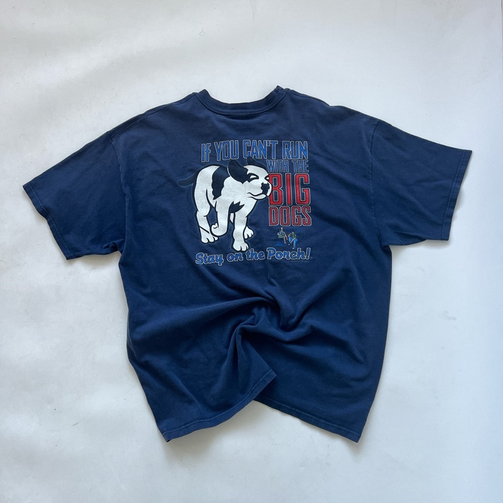Big Dogs Navy Blue Graphic Tee